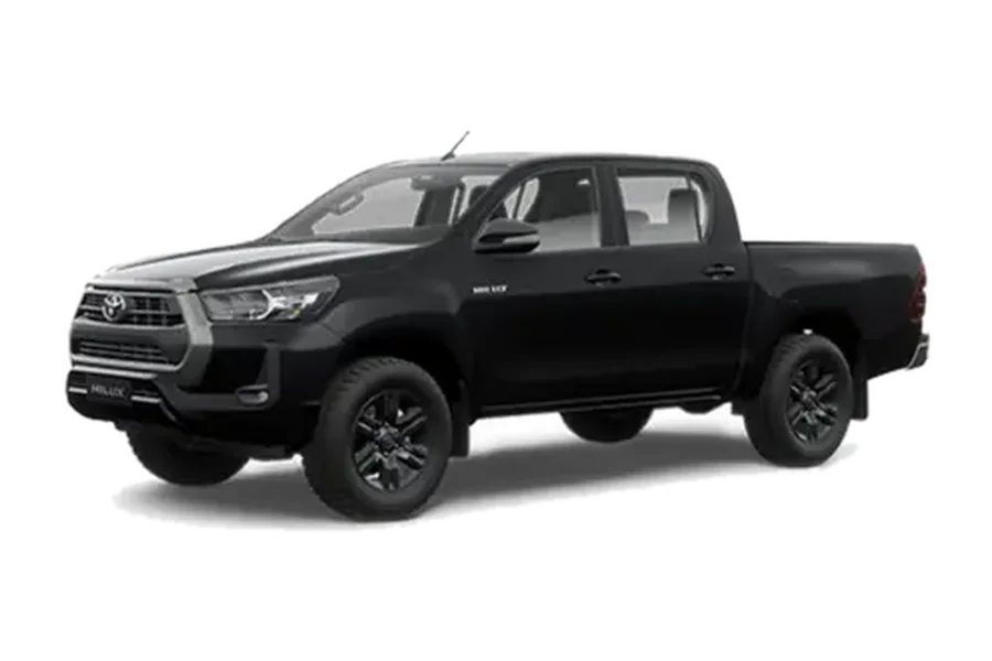 Hilux 2.4 en color Negro